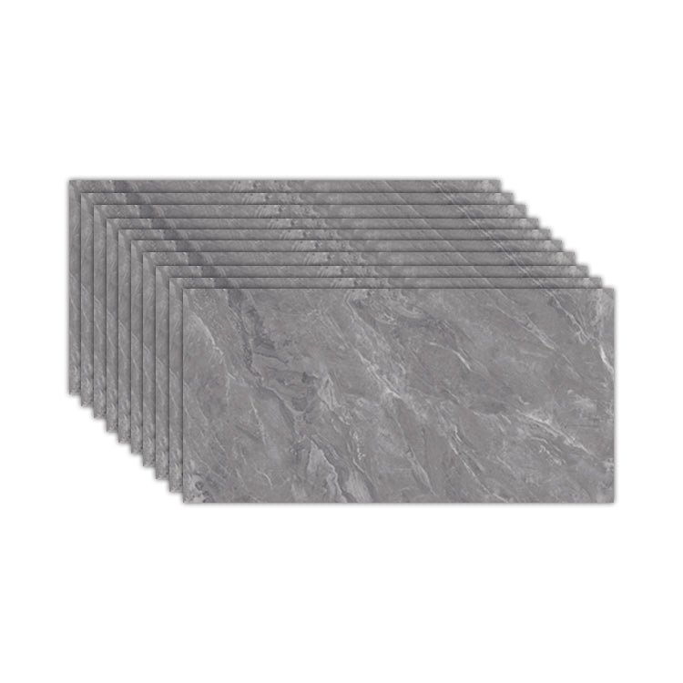 Lisslune | Marble Effect Single Tile 30 cm x 60 cm Waterproof Back Tile Rectangular Wall Tile