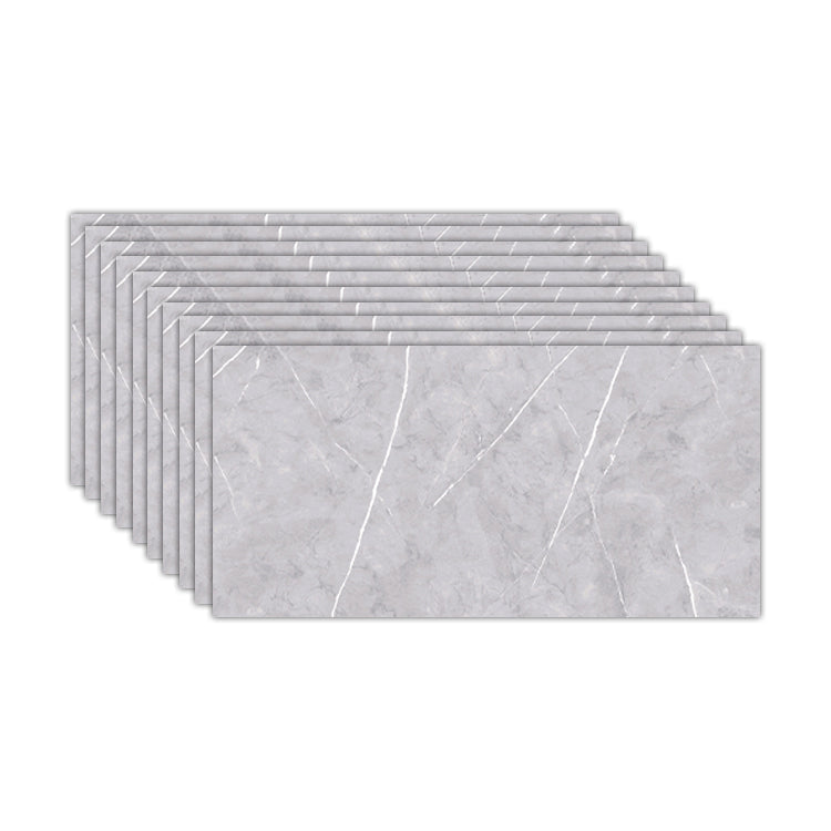 Lisslune | Marble Effect Single Tile 30 cm x 60 cm Waterproof Back Tile Rectangular Wall Tile