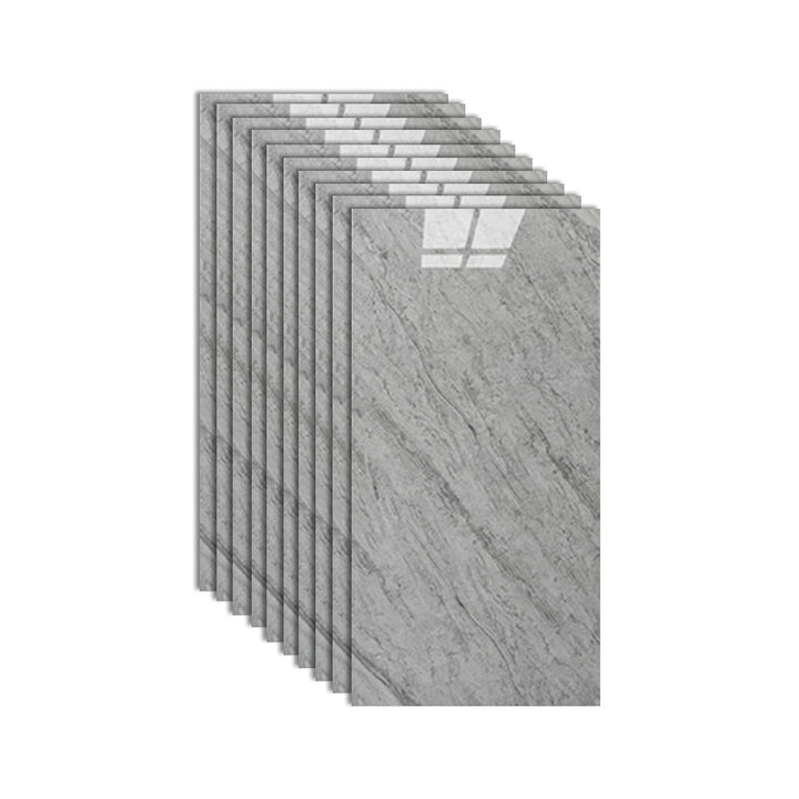 Lisslune | Single Tile Wallpaper Rectangular Peel and Stick Tile Backdrop with Stain Resistant