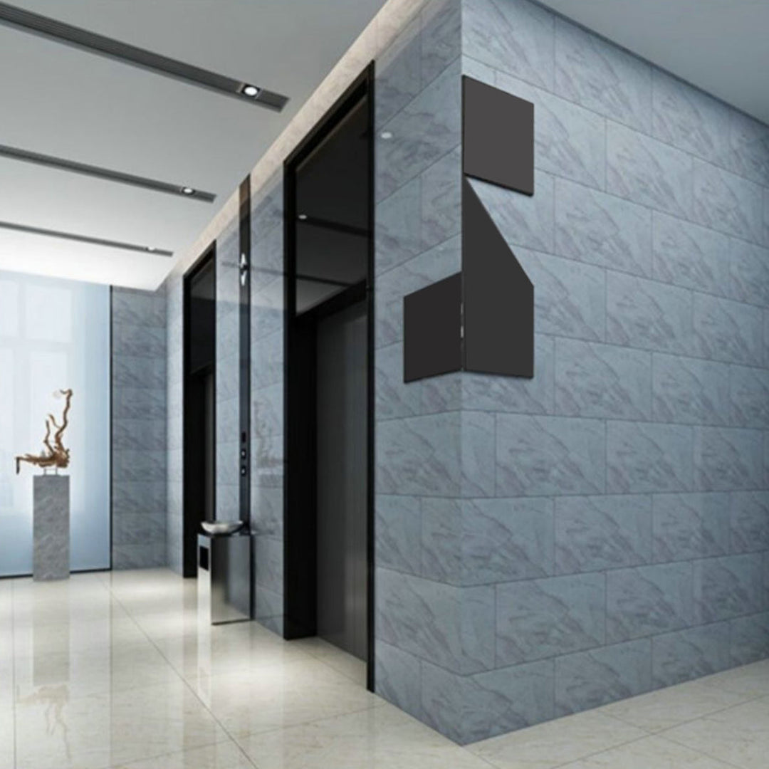 Lisslune | Single Tile Wallpaper Rectangular Peel and Stick Tile Backdrop with Stain Resistant