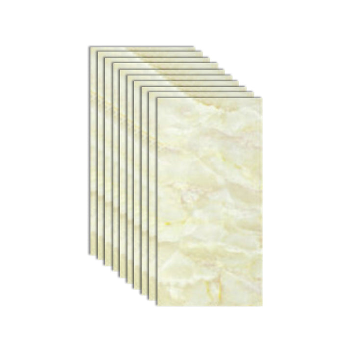 Lisslune | Single Tile Wallpaper Rectangular Peel and Stick Tile Backdrop with Stain Resistant