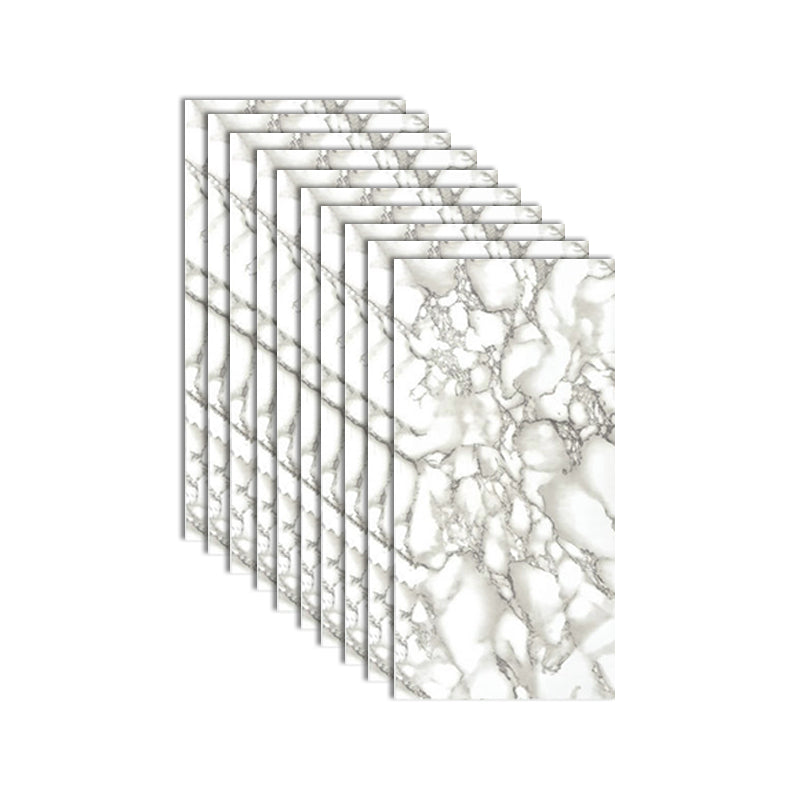 Lisslune | Single Tile Wallpaper Rectangular Peel and Stick Tile Backdrop with Stain Resistant