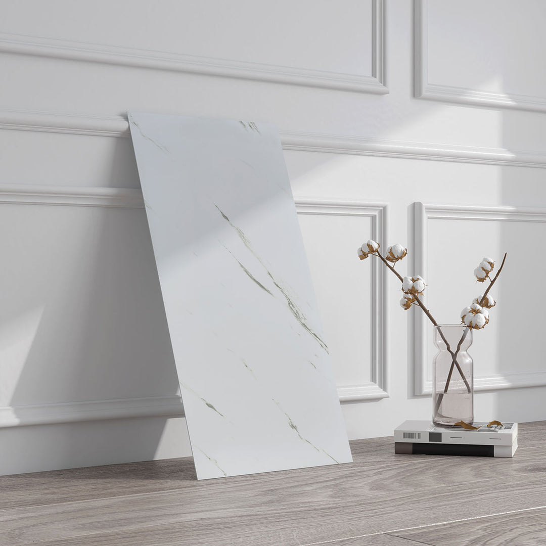 Lisslune | Single tile wallpaper PVC Rectangular Peel and Stick Splashback