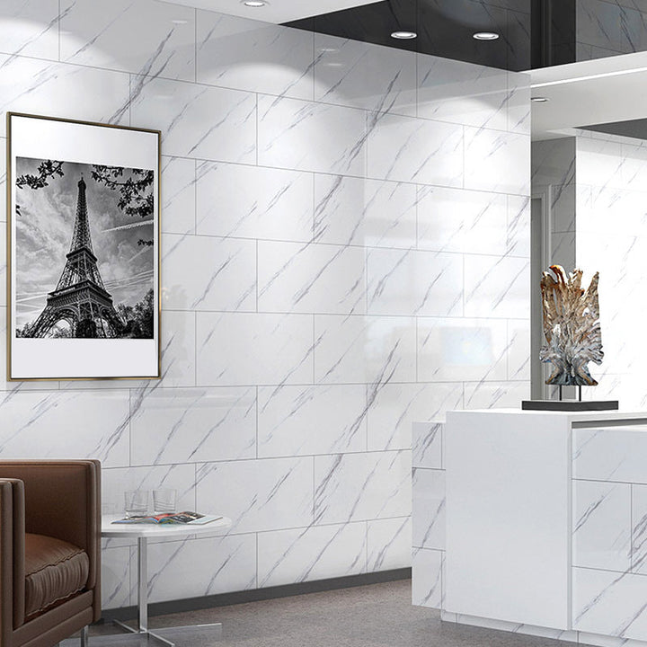 Lisslune | Single tile wallpaper PVC Rectangular Peel and Stick Splashback