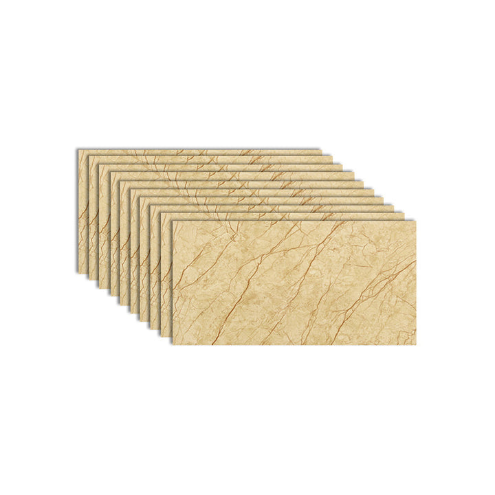 Lisslune | Single tile wallpaper PVC Rectangular Peel and Stick Splashback