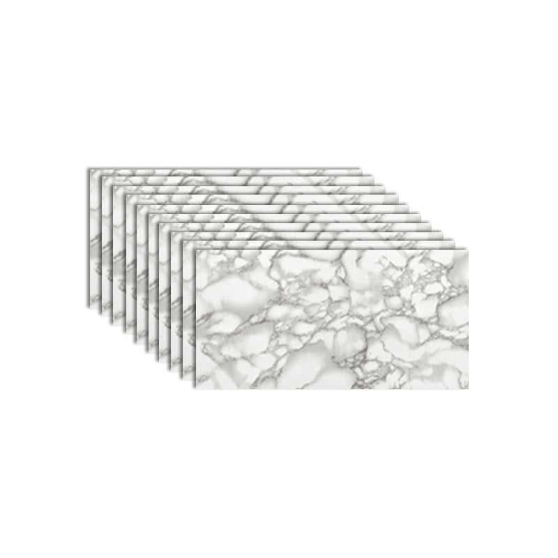 Lisslune | Single Tile Wallpaper PVC Rectangular Peel and Stick Splashback