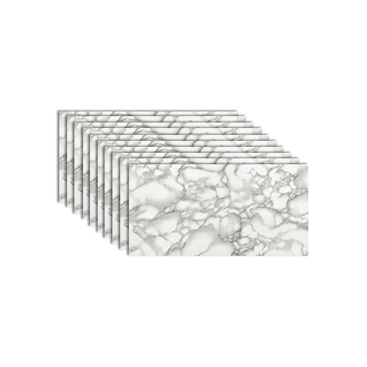 Lisslune | Single Tile Wallpaper PVC Rectangular Peel and Stick Splashback