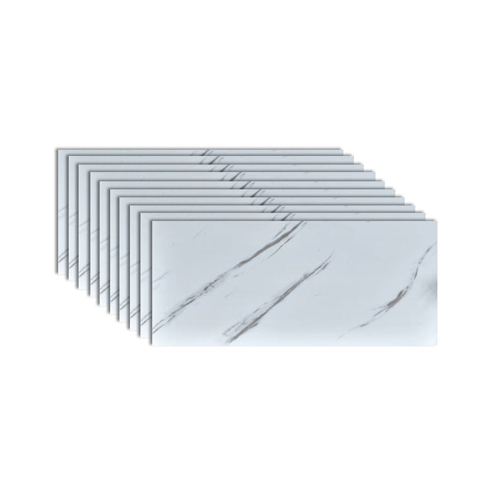 Lisslune | Single Tile Wallpaper PVC Rectangular Peel and Stick Splashback
