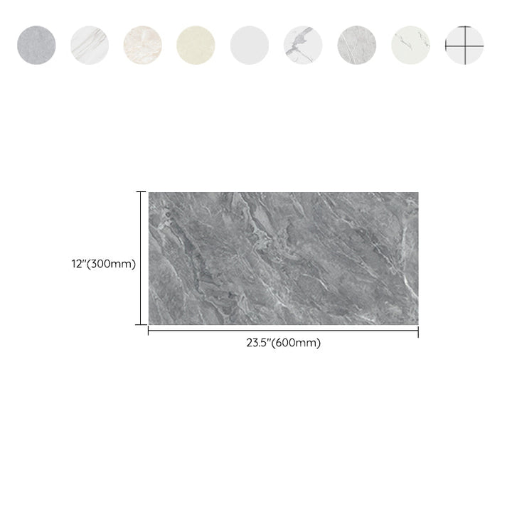 Lisslune | PVC Peel and Stick Wall Cladding Rectangular Single Panels Wallpaper