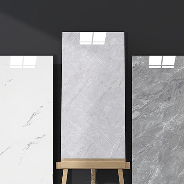 Lisslune | Plastic Peel and Stick Back Wall Rectangular Field Tile Peel and Stick Back Wall