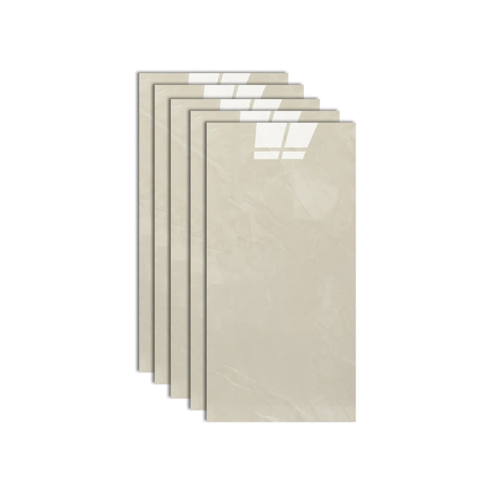 Lisslune | Plastic Peel and Stick Back Wall Rectangular Field Tile Peel and Stick Back Wall