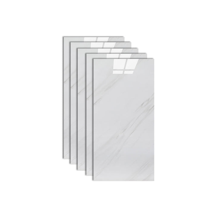 Lisslune | Plastic Peel and Stick Back Wall Rectangular Field Tile Peel and Stick Back Wall