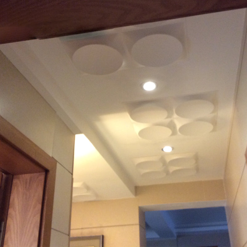 Lisslune | Modern Style PVC Wall Panel Living Room Peel and Stick Wall Covering 3D Wall Covering