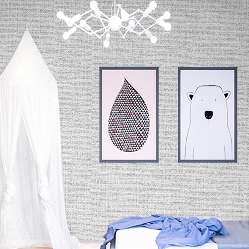Lisslune | PVC wall panel for peeling and sticking Matte texture Dustproof wall cladding for the living room