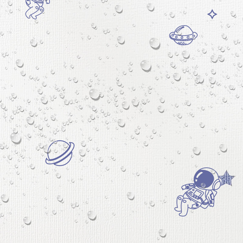 Lisslune | PVC Wall Panel for Stripping and Installing Cartoon Print Matte Texture Wall Covering for the Living Room