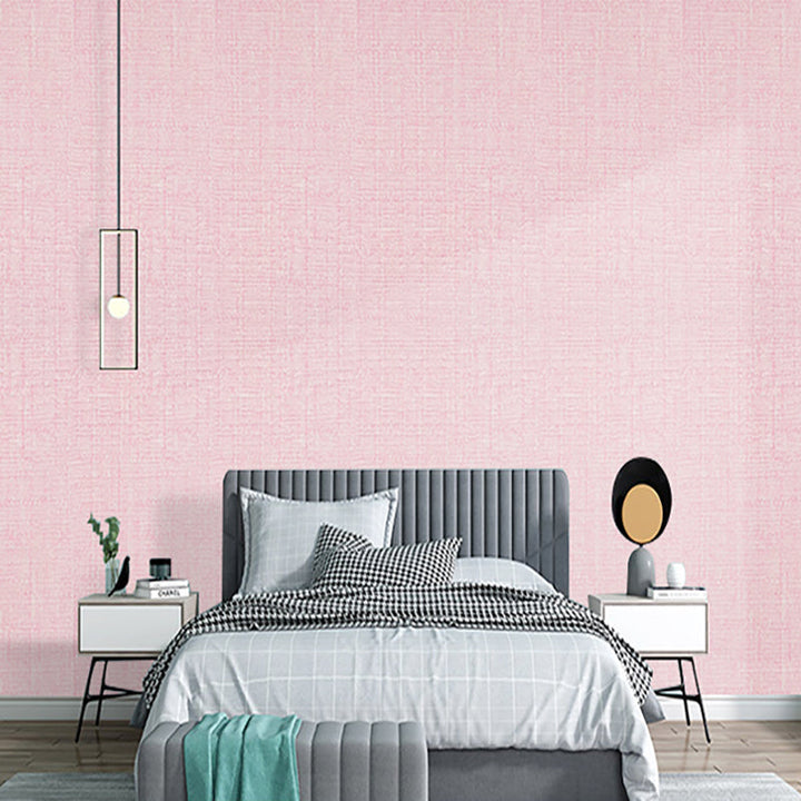 Lisslune | PVC Wall Panel Peel and Stick Solid Color Matte Texture Wall Cladding