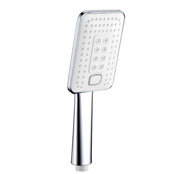 Lisslune | Contemporary Metal Handheld Shower Head Square 3 Settings Spray Head
