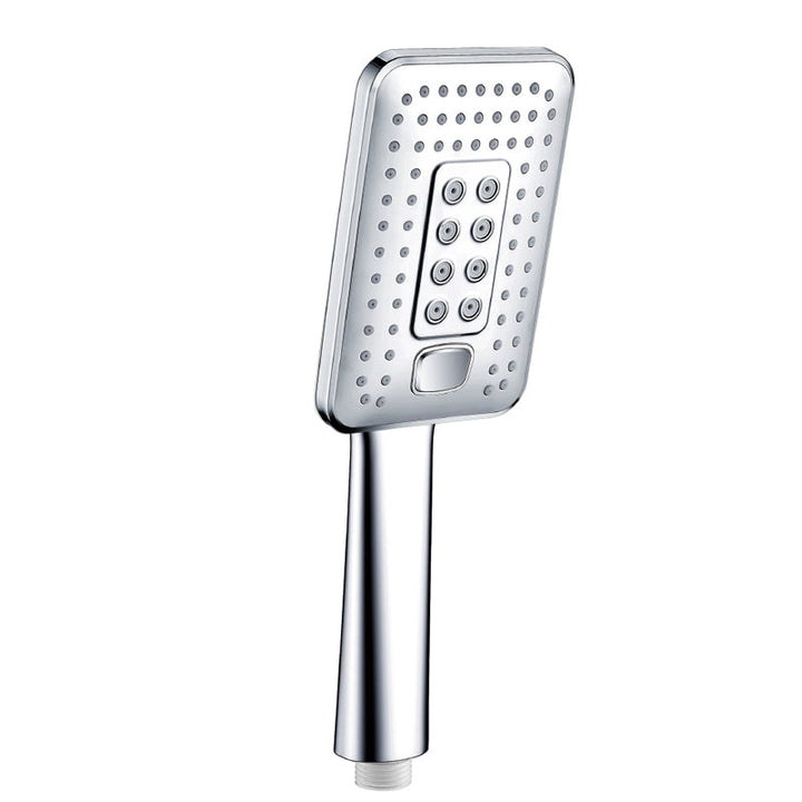 Lisslune | Contemporary Metal Handheld Shower Head Square 3 Settings Spray Head