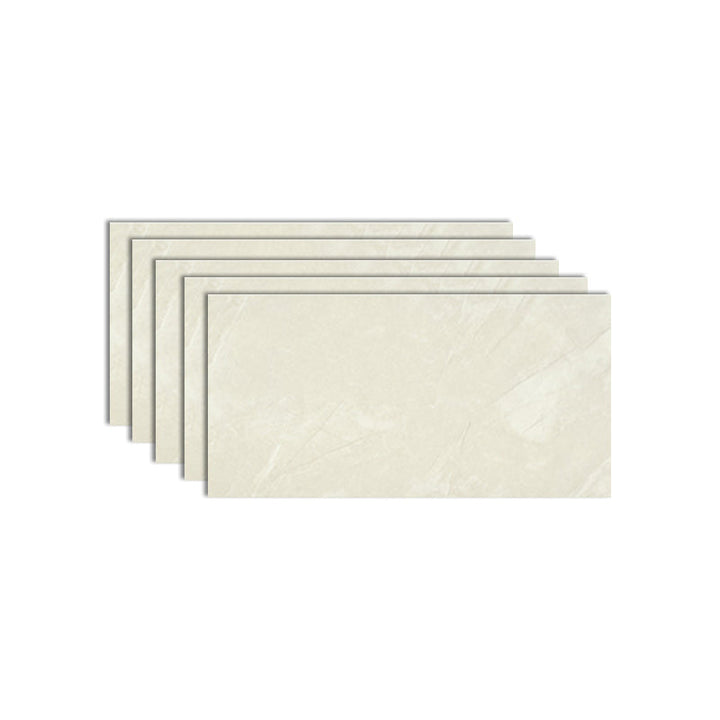 Lisslune | Single Tiles Wallpaper Plastic Rectangular Peel and Stick Tiles with Waterproof