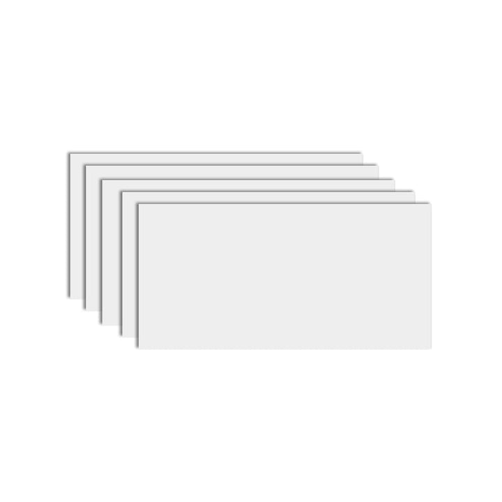 Lisslune | Single Tiles Wallpaper Plastic Rectangular Peel and Stick Tiles with Waterproof