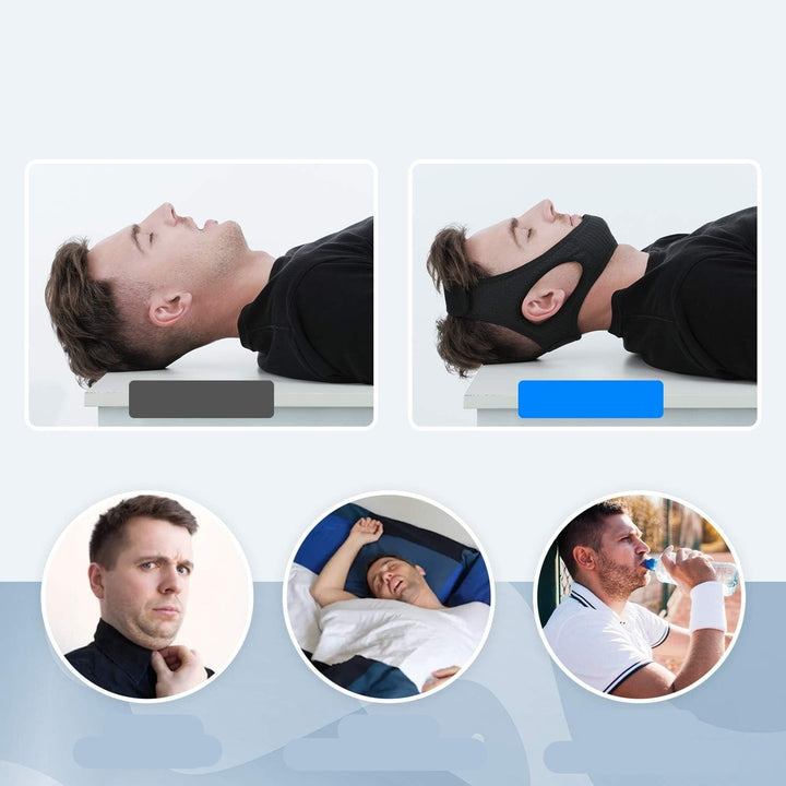 Lisslune | SnoreGuard - Comfortable Chin Strap for Better Sleep
