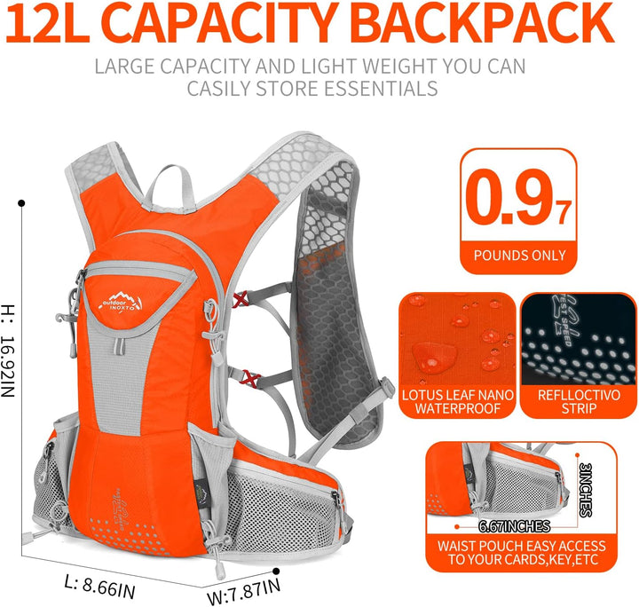 Lisslune | Parcel – Lightweight Waterproof Outdoor Backpack | Durable, Breathable & Adventure-Ready