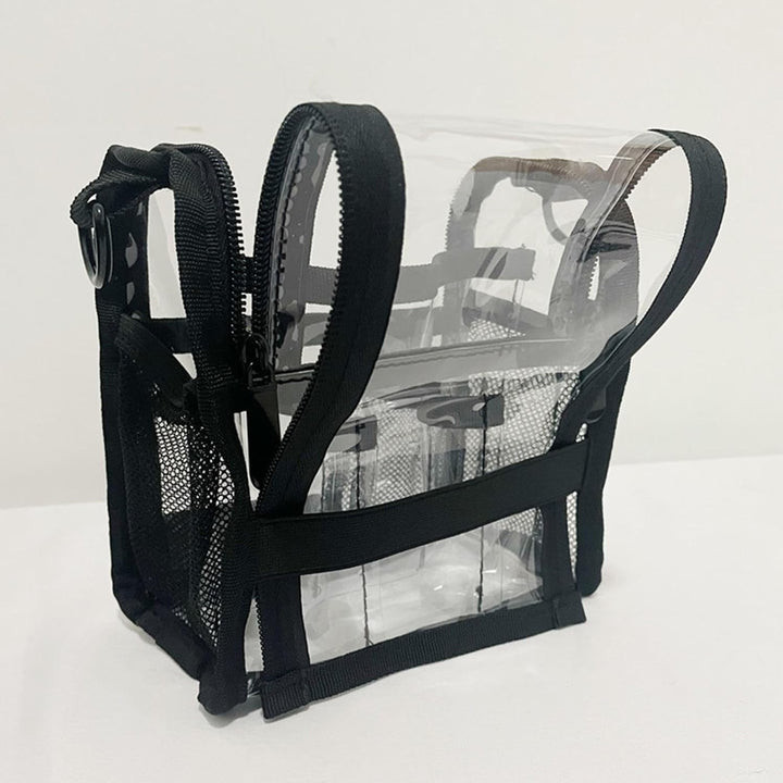 Lisslune | Large Transparent PVC Makeup Bag for Travel & Daily Use – Aveline