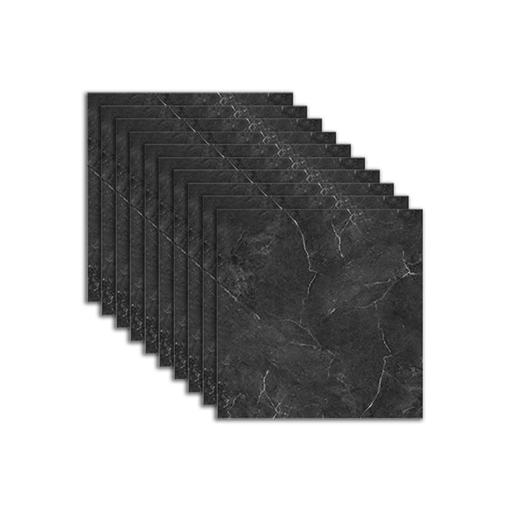 Lisslune | Peel & Stick Vinyl Floor Smooth Vinyl Flooring with Marble Look