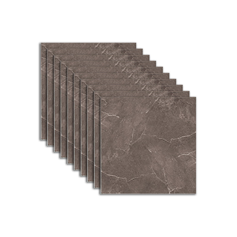Lisslune | Peel & Stick Vinyl Floor Smooth Vinyl Flooring with Marble Look
