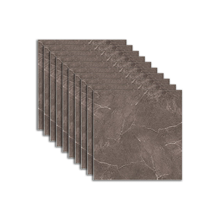 Lisslune | Peel & Stick Vinyl Floor Smooth Vinyl Flooring with Marble Look