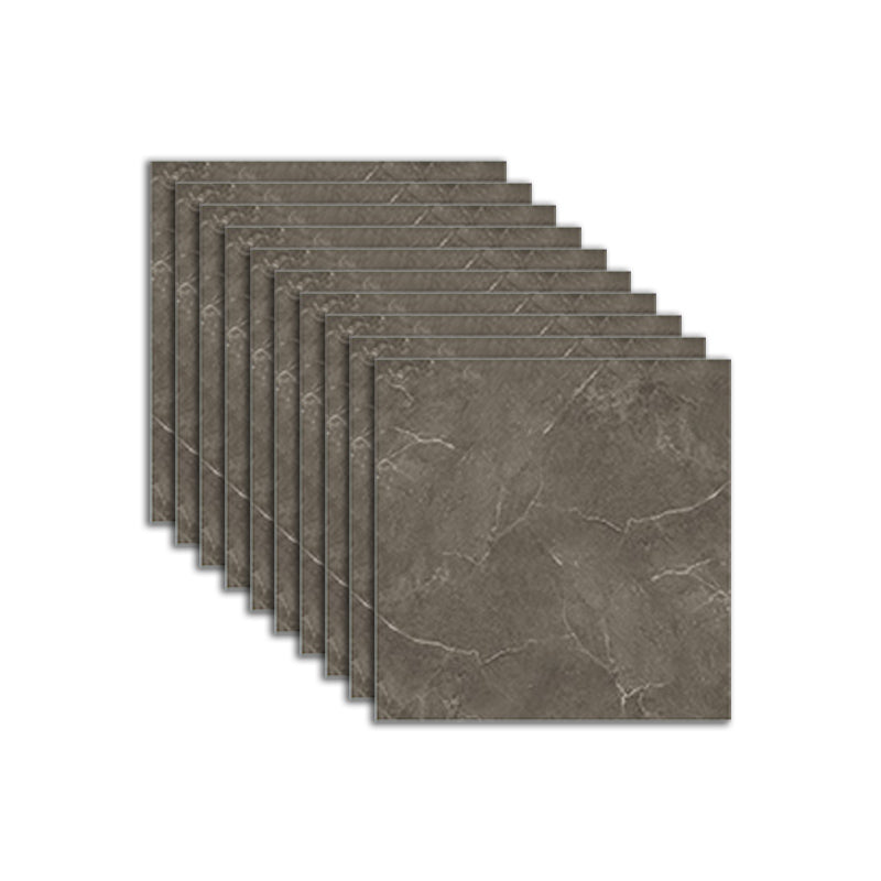 Lisslune | Peel & Stick Vinyl Floor Smooth Vinyl Flooring with Marble Look
