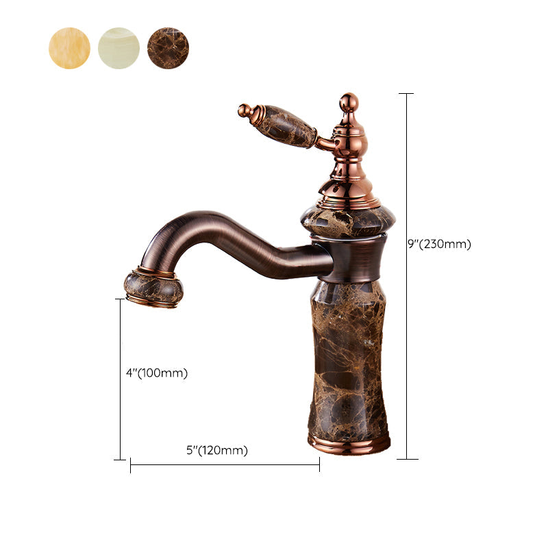 Lisslune | Luxury Ship Basin Faucet Lever Handle Round Ship Basin Bathroom Faucet