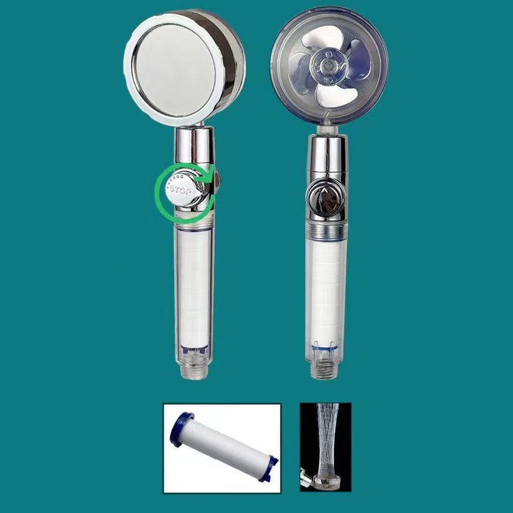 Lisslune | Plastic Showerhead Contemporary Handheld Showerhead with Water Filtration
