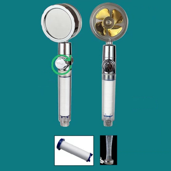 Lisslune | Plastic Showerhead Contemporary Handheld Showerhead with Water Filtration