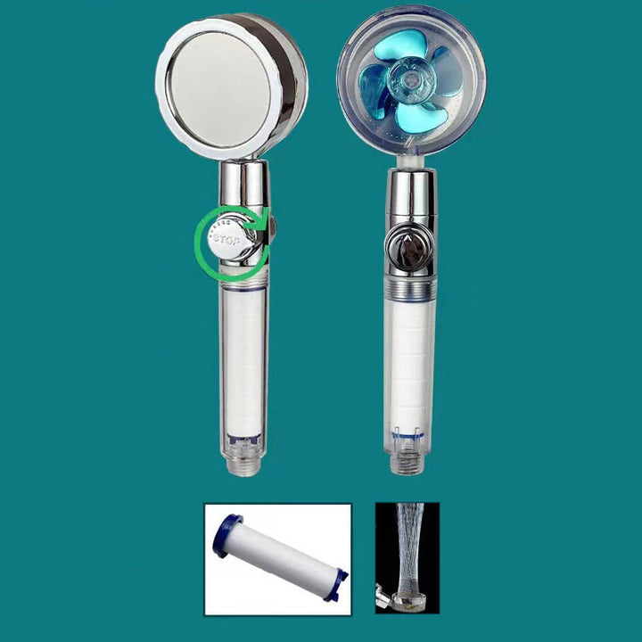 Lisslune | Plastic Showerhead Contemporary Handheld Showerhead with Water Filtration