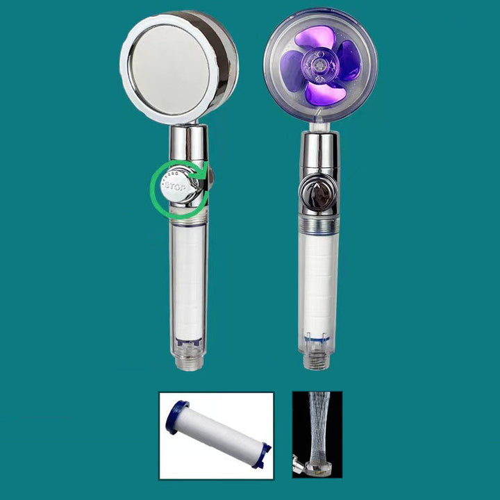 Lisslune | Plastic Showerhead Contemporary Handheld Showerhead with Water Filtration