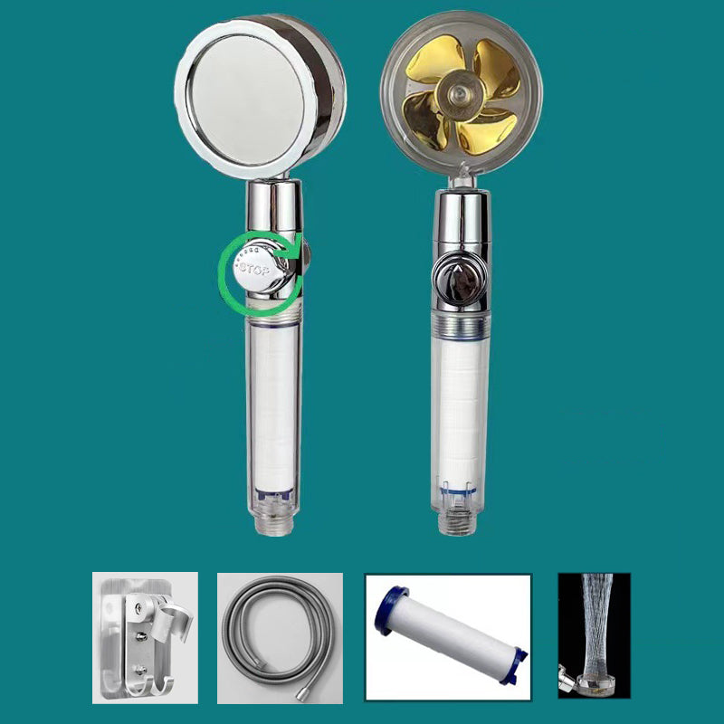 Lisslune | Plastic Showerhead Contemporary Handheld Showerhead with Water Filtration