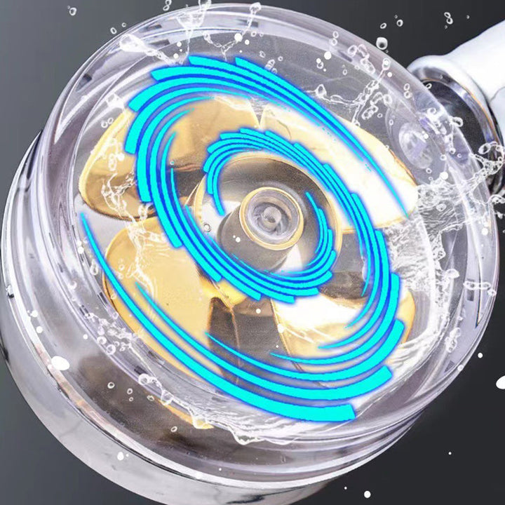 Lisslune | Plastic Showerhead Contemporary Handheld Showerhead with Water Filtration