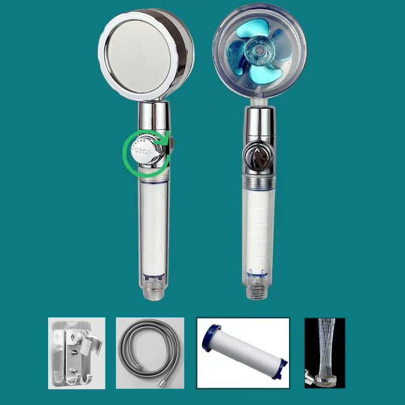 Lisslune | Plastic Showerhead Contemporary Handheld Showerhead with Water Filtration