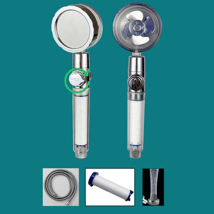 Lisslune | Plastic Showerhead Contemporary Handheld Showerhead with Water Filtration