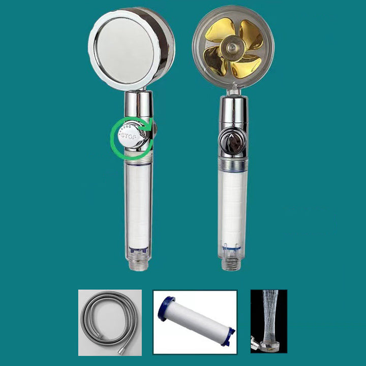 Lisslune | Plastic Showerhead Contemporary Handheld Showerhead with Water Filtration
