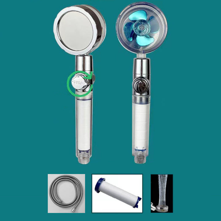 Lisslune | Plastic Showerhead Contemporary Handheld Showerhead with Water Filtration