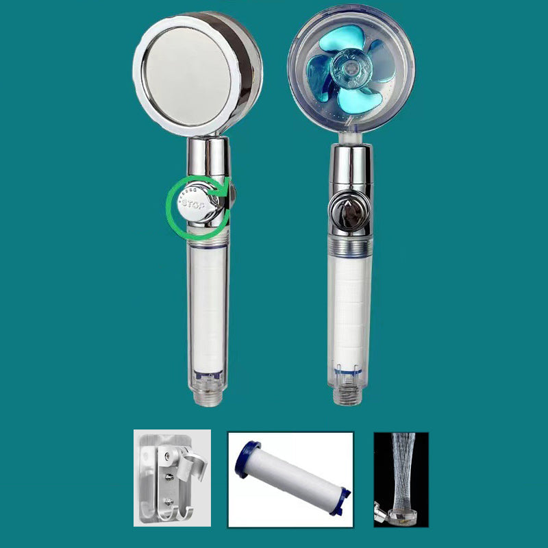 Lisslune | Plastic Showerhead Contemporary Handheld Showerhead with Water Filtration