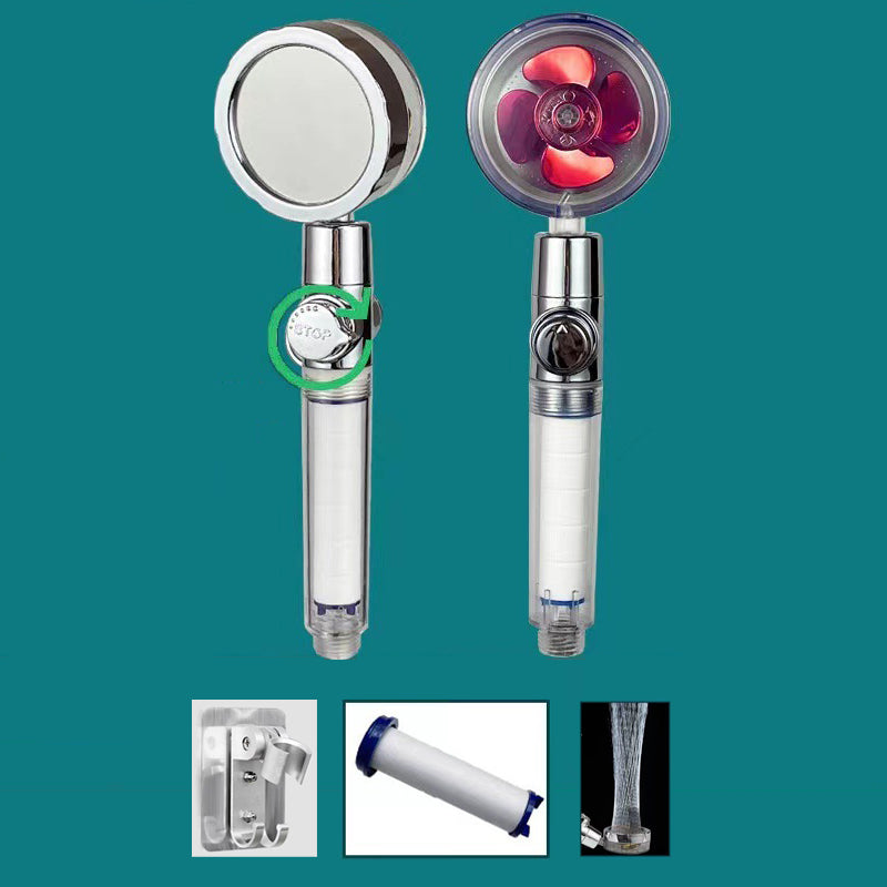 Lisslune | Plastic Showerhead Contemporary Handheld Showerhead with Water Filtration