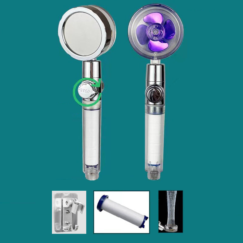 Lisslune | Plastic Showerhead Contemporary Handheld Showerhead with Water Filtration
