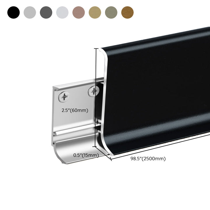 Lisslune | Trim panel metal interior scratch-resistant waterproof tin splash guard trim