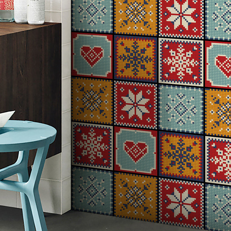 Lisslune | Waterproof Peel & Stick Mosaic Tile Contemporary Peel & Stick Mosaic Tile