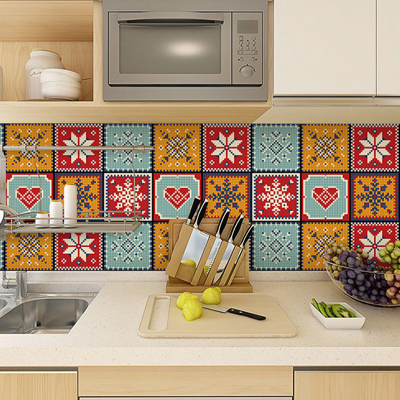 Lisslune | Waterproof Peel & Stick Mosaic Tile Contemporary Peel & Stick Mosaic Tile