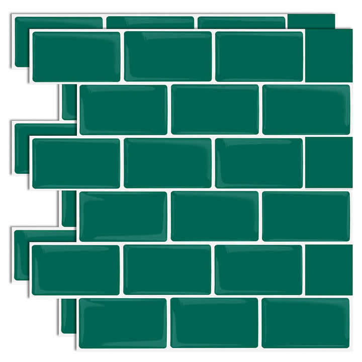Lisslune | Plastic Peel & Stick Subway Tile Modern Simple Peel & Stick Subway Tile