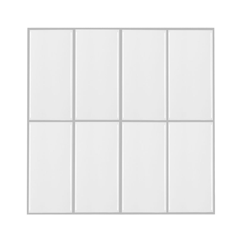 Lisslune | Plastic Peel & Stick Subway Tile Modern Simple Peel & Stick Subway Tile